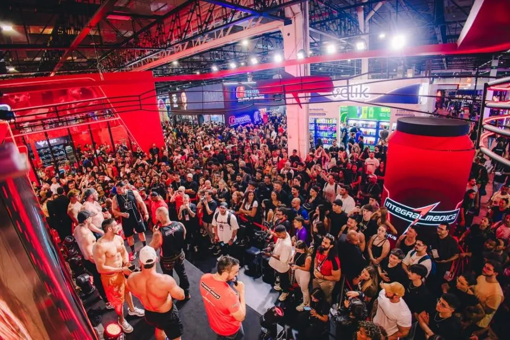 O Arnold Sports Festival South America 2026 superou o ano anterior. Foto: Divulgação/Instagram.