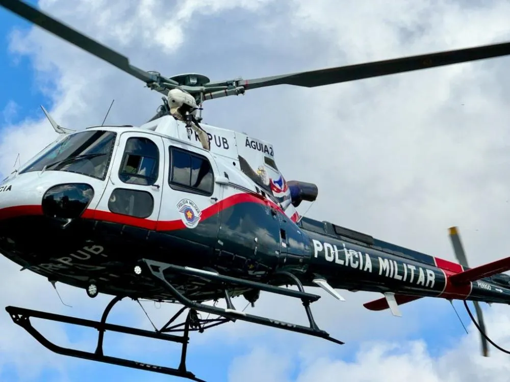 Polícia Militar intercepta avião com cocaína e armamento pesado no interior de São Paulo