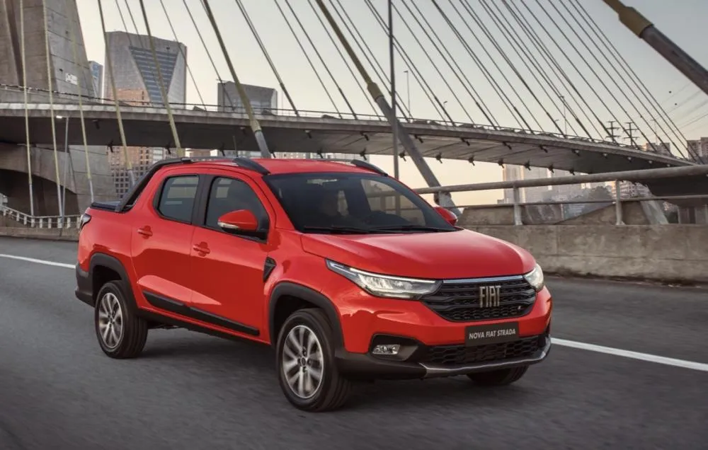 Fiat Strada mantém liderança em maio e BYD ganha espaço entre os carros mais vendidos do Brasil