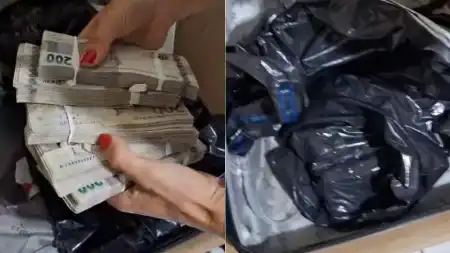 PF encontra maços de dinheiro em nova fase de operação contra fraudes em benefícios do INSS