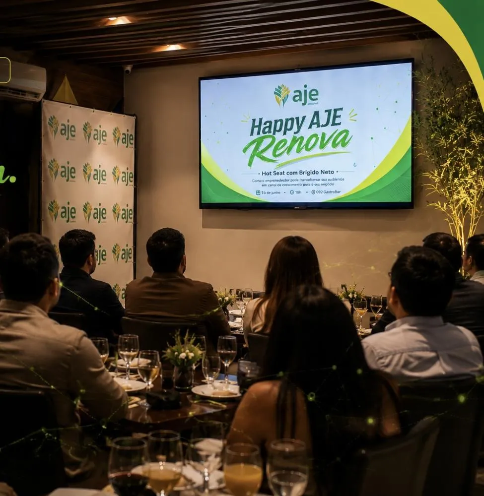 Empreendedores discutem estratégias de crescimento durante evento da AJE-AM