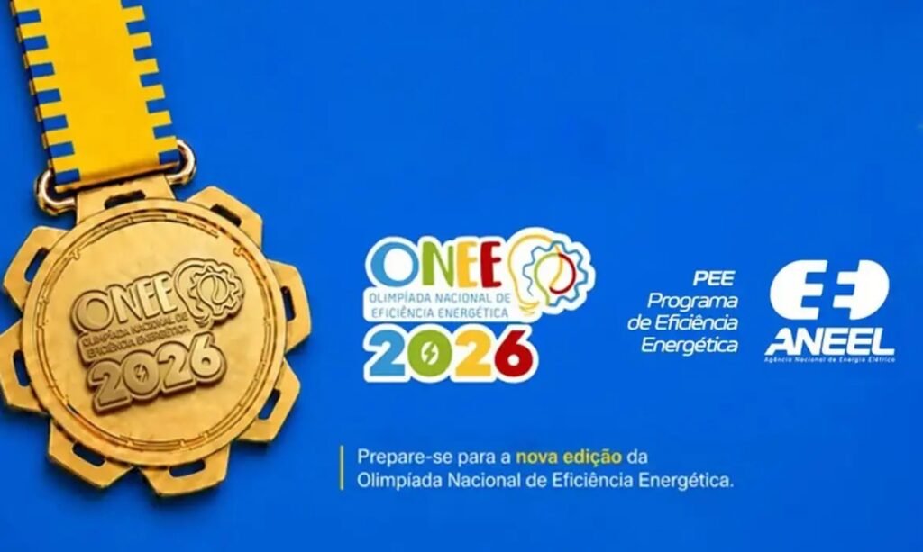 Inscrições para a Olimpíada Nacional de Eficiência Energética 2026 estão abertas