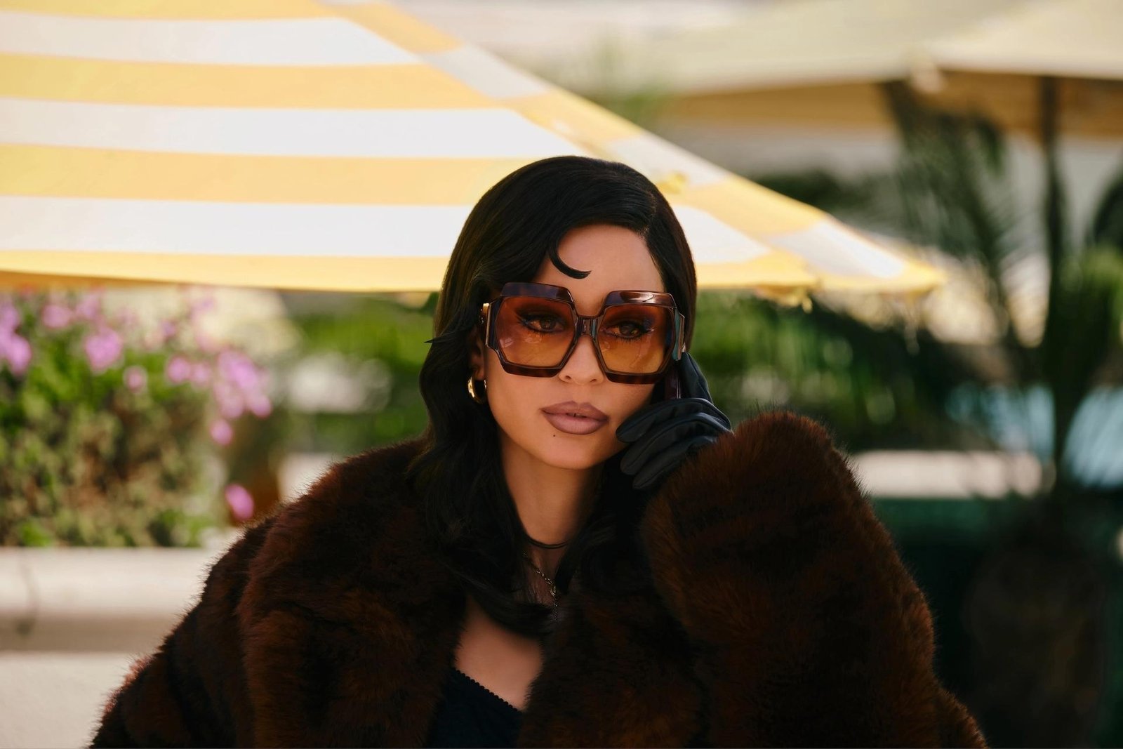 Alexa Demie no set de Euphoria